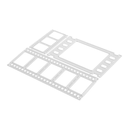 jojofuny 4 Sätze Präge Messer Form Kartenschablonen Sterben Schnitt Stirbt Scrapbooking Papier Gestanzt Cutter Stanzformen Für Zu Hause Diy-stanzform Rostfreier Stahl Silver von jojofuny