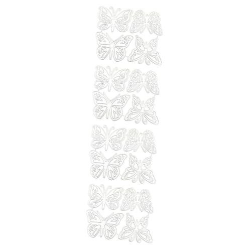 jojofuny 4 Sätze Präge Messer Form Papier Sterben Herstellung Scrapbooking-stanzformen Einfaches Design Stanzformen Stahl Mit Hohem Kohlenstoffgehalt 4 Stück * 4 von jojofuny