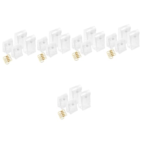 jojofuny 4 Sätze Robustes Durchsichtiges Design Für Effektive Organisation Und Schutz 4 Stück * 4 jojofuny 4 Sätze Robustes Durchsichtiges Design Für Effektive Organisation Und Schutz 4 Stück * 4 von jojofuny