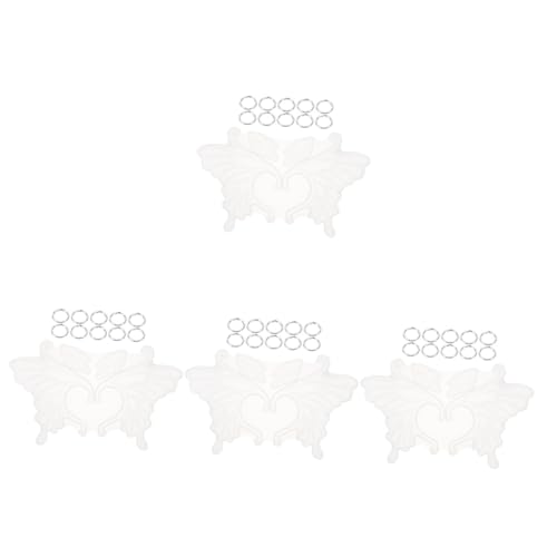 jojofuny 4 Sätze Schmetterlingsflügel -Ohrclipform für Ohrringform Schmuck epoxidharz Formen zur Herstellung von Ohrringen Ohrring Silikonform Harzform Silikon handwerkliche Form Kieselgel jojofuny 4 Sätze Schmetterlingsflügel -Ohrclipform für Ohrringform Schmuck epoxidharz Formen zur Herstellung von Ohrringen Ohrring Silikonform Harzform Silikon handwerkliche Form Kieselgel von jojofuny