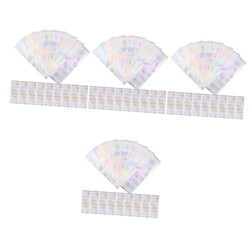 jojofuny 4 Sätze Selbstklebende Siegelaufkleber Für Kosmetische Flaschen Langlebige Dichtungssticker Für Ätherische Öle Für Frische Siegel Und Verpackungsbedürfnisse 500 Stück * 4 von jojofuny