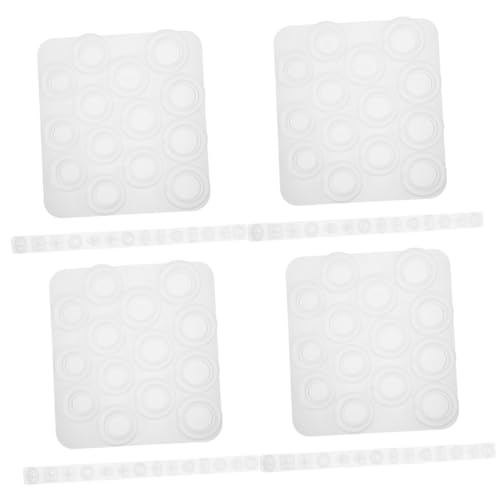 jojofuny 4 Sätze Silikonformen für DIY Epoxidharz Teiliges für Schmuckgestaltung Ring und Edelsteinformen Wiederverwendbar Einfach zu Reinigen für Bastelprojekte und jojofuny 4 Sätze Silikonformen für DIY Epoxidharz Teiliges für Schmuckgestaltung Ring und Edelsteinformen Wiederverwendbar Einfach zu Reinigen für Bastelprojekte und von jojofuny