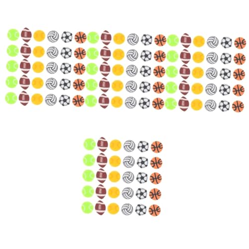jojofuny 4 Sätze Sportperlen Für Armbänder Fußballperlen Basketball-perlen Bunt Abstandshalter Farbig Winzig Anhänger Aus Tonperlen Lose Perlen Polymer-ton 200 Stück * 4 jojofuny 4 Sätze Sportperlen Für Armbänder Fußballperlen Basketball-perlen Bunt Abstandshalter Farbig Winzig Anhänger Aus Tonperlen Lose Perlen Polymer-ton 200 Stück * 4 von jojofuny
