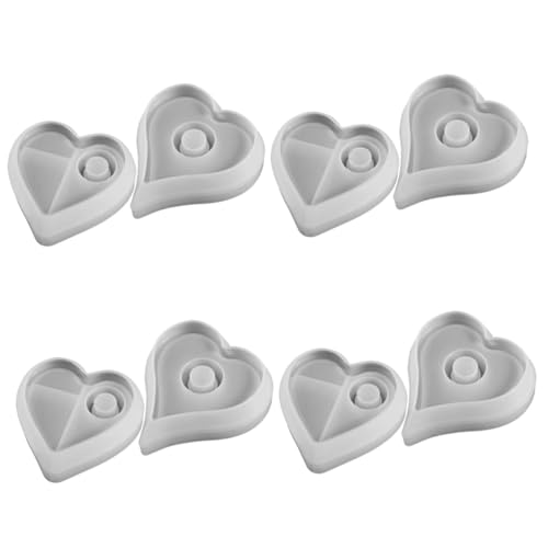 jojofuny 4 Sätze Teiliges Silikonformen Für Diy Kerzenhalter Epoxidharz Gießformen Für Bastelprojekte Für Dekorationen 2 Stücke * 4 jojofuny 4 Sätze Teiliges Silikonformen Für Diy Kerzenhalter Epoxidharz Gießformen Für Bastelprojekte Für Dekorationen 2 Stücke * 4 von jojofuny