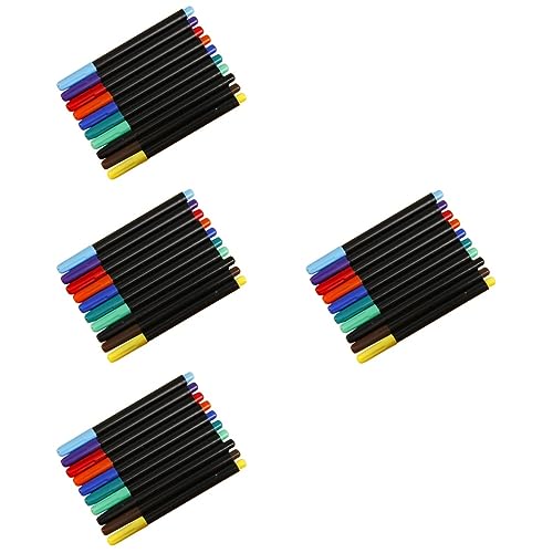 jojofuny 4 Sätze Teiliges Stifte Für Kreative Wasserfarben Marker Für Whiteboard Und Malen Für Unterricht Und Freizeitgestaltung 10 Stück * 4 von jojofuny