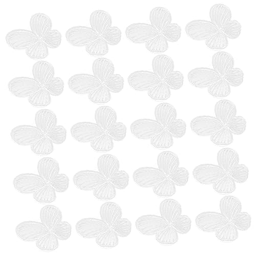 jojofuny 4 Sätze Teiliges Weiße Schmetterlings Stickerei Applikationen Für Diy Bastelprojekte Zur Verzierung Von Kleidung Taschen Schuhen Und Mehr 20 Stück * 4 jojofuny 4 Sätze Teiliges Weiße Schmetterlings Stickerei Applikationen Für Diy Bastelprojekte Zur Verzierung Von Kleidung Taschen Schuhen Und Mehr 20 Stück * 4 von jojofuny