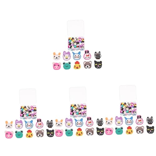 jojofuny 4 Schachteln DIY Polymer Clay Perlen Miniatur Partybär Herstellung Für Charms Perlen DIY Schmuckzubehör Haar Accessoire DIY Spacer Perlen Cartoon Lose Perlen Basteln jojofuny 4 Schachteln DIY Polymer Clay Perlen Miniatur Partybär Herstellung Für Charms Perlen DIY Schmuckzubehör Haar Accessoire DIY Spacer Perlen Cartoon Lose Perlen Basteln von jojofuny