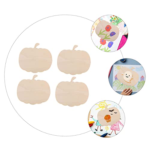 jojofuny 4 Stk. Teiliges Halloween Holzset Kürbis zum Bemalen Unvollendete Holzscheiben für Diy Basteln Natürliche Holzdekoration Kreativität und Handfertigkeit jojofuny 4 Stk. Teiliges Halloween Holzset Kürbis zum Bemalen Unvollendete Holzscheiben für Diy Basteln Natürliche Holzdekoration Kreativität und Handfertigkeit von jojofuny