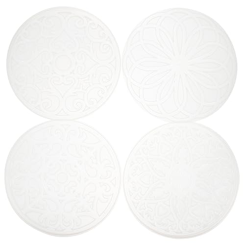 jojofuny 4 Stück Diy Silikonform für Epoxidharz Untersetzer Teiliges Mandala Gießform Rund Einfach zu Verwenden für Kreative Bastelprojekte und für Bastelenthusiasten jojofuny 4 Stück Diy Silikonform für Epoxidharz Untersetzer Teiliges Mandala Gießform Rund Einfach zu Verwenden für Kreative Bastelprojekte und für Bastelenthusiasten von jojofuny