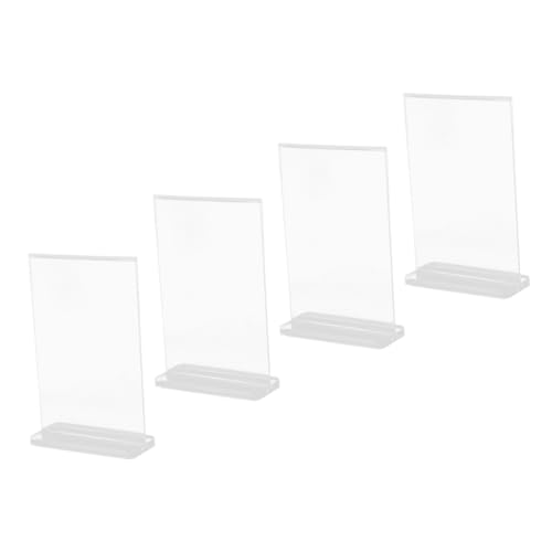 jojofuny 4 Stück Rack -Billplatte anzeigen Tisch Vertikale Party Ausstellungsstand Löschen Sie Anzeigeständer steht staffelei Klarer Zeichenhalter Desktop-Schilderhalter Schildhalter Acryl jojofuny 4 Stück Rack -Billplatte anzeigen Tisch Vertikale Party Ausstellungsstand Löschen Sie Anzeigeständer steht staffelei Klarer Zeichenhalter Desktop-Schilderhalter Schildhalter Acryl von jojofuny