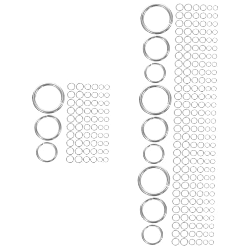 jojofuny 4 Stück Silber Jump Ringe für Schmuckherstellung Hochwertige Verbindungselemente für Diy Armbänder Ohrringe und Schlüsselanhänger jojofuny 4 Stück Silber Jump Ringe für Schmuckherstellung Hochwertige Verbindungselemente für Diy Armbänder Ohrringe und Schlüsselanhänger von jojofuny