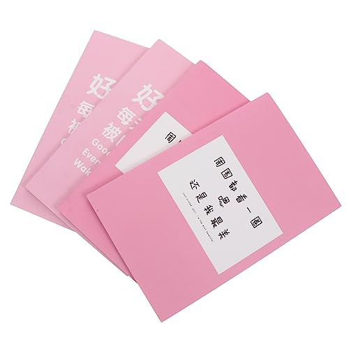 jojofuny 4 Stück Spiralförmige Notizbücher Tragbare Agenda Notepads Assorted Farben für Büro und Schule für Tägliche Planung und Notizen von jojofuny