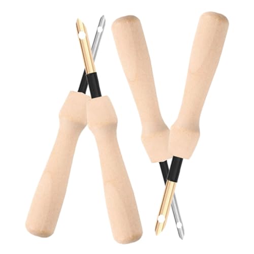 jojofuny 4 Stück Stechnadel-Set Stanznadel nähen LED Stickerei Stanznadel-Kit Stich Stoffwerkzeuge stanzen Sticknadeln selber machen dekorative Nadeln Rostfreier Stahl Khaki jojofuny 4 Stück Stechnadel-Set Stanznadel nähen LED Stickerei Stanznadel-Kit Stich Stoffwerkzeuge stanzen Sticknadeln selber machen dekorative Nadeln Rostfreier Stahl Khaki von jojofuny