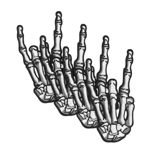 jojofuny 4 Stück Teiliges Bestickte Aufnäher Skulls Herz Strapazierfähige Dekorative Bügel-patches für Kleidung Jacken Hüte Rucksäcke Vielseitige DIY Reparaturflicken jojofuny 4 Stück Teiliges Bestickte Aufnäher Skulls Herz Strapazierfähige Dekorative Bügel-patches für Kleidung Jacken Hüte Rucksäcke Vielseitige DIY Reparaturflicken von jojofuny