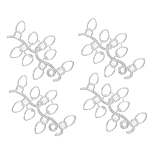 jojofuny 4 Stück Teiliges Carbon-stahl Stanzformen Weihnachtslichter Prägeschablonen Metall Stencil für Präzises Schneiden und Prägen Papierbasteln Scrapbooking DIY Dekoration jojofuny 4 Stück Teiliges Carbon-stahl Stanzformen Weihnachtslichter Prägeschablonen Metall Stencil für Präzises Schneiden und Prägen Papierbasteln Scrapbooking DIY Dekoration von jojofuny