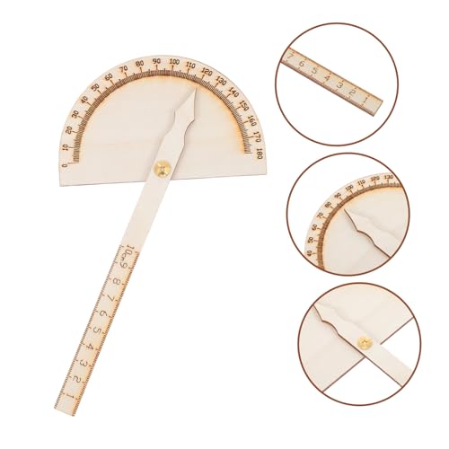 jojofuny 4 Stück Teiliges Präzises Holz Winkelmesser für Schule Verstellbarer Kleiner Winkelmesser Kompakt und Leicht für DIY Technikprojekte und Kreative Unterrichtsaktivitäten jojofuny 4 Stück Teiliges Präzises Holz Winkelmesser für Schule Verstellbarer Kleiner Winkelmesser Kompakt und Leicht für DIY Technikprojekte und Kreative Unterrichtsaktivitäten von jojofuny