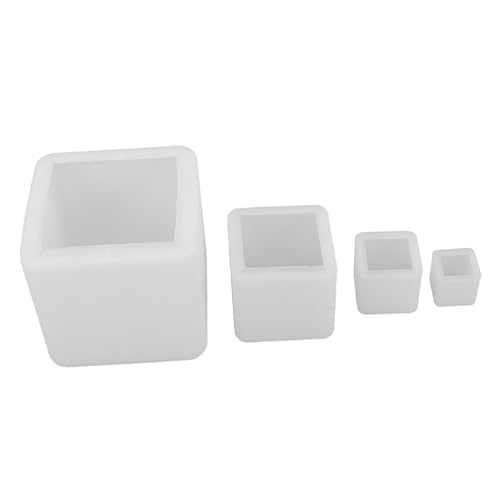 jojofuny 4 Stück Teiliges Silikon Gießform Quadratisch Hitze Kältebeständig Langlebige Resin Wachsgussformen für Kerzen Seife Getrocknete Blumen Schmuck DIY Bastelideen Zuhause jojofuny 4 Stück Teiliges Silikon Gießform Quadratisch Hitze Kältebeständig Langlebige Resin Wachsgussformen für Kerzen Seife Getrocknete Blumen Schmuck DIY Bastelideen Zuhause von jojofuny