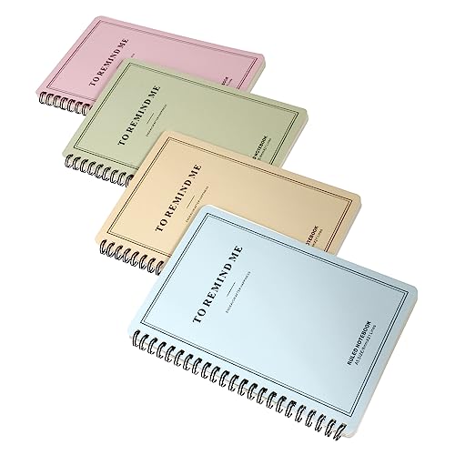 jojofuny 4 Stück Teiliges Spiralnotizbuch für Praktischer Planer für Zeitplanung und Organisation Notizhefte für Schule Büro und Zuhause jojofuny 4 Stück Teiliges Spiralnotizbuch für Praktischer Planer für Zeitplanung und Organisation Notizhefte für Schule Büro und Zuhause von jojofuny