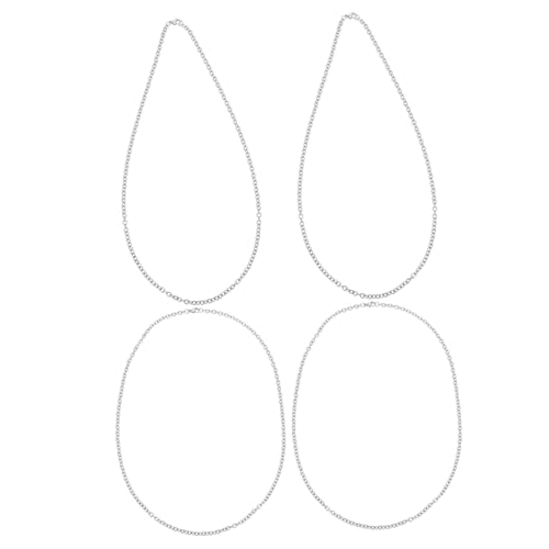 jojofuny 4 Stück Teiliges Titanstahl O Ring Ketten Breit Lang DIY Schmuckherstellung Langlebige Halskettenmaterialien für Anhänger und Bastelprojekte jojofuny 4 Stück Teiliges Titanstahl O Ring Ketten Breit Lang DIY Schmuckherstellung Langlebige Halskettenmaterialien für Anhänger und Bastelprojekte von jojofuny