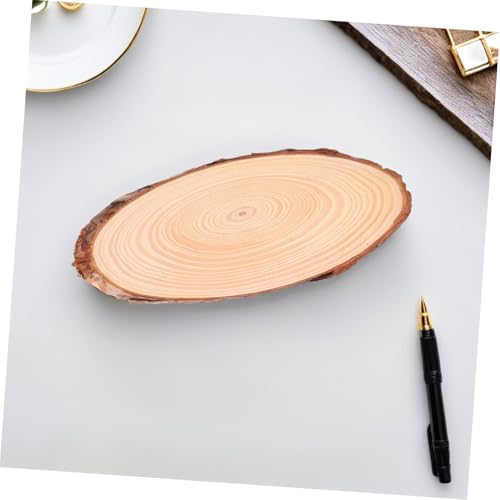 jojofuny 4 Stücke Ovale Naturholzscheiben Unlackierte Holzstücke mit Abgeschrägten Kanten Rustikale Dekoration für Weihnachtsbastelei Brenntechnik Natürliche Holzscheiben jojofuny 4 Stücke Ovale Naturholzscheiben Unlackierte Holzstücke mit Abgeschrägten Kanten Rustikale Dekoration für Weihnachtsbastelei Brenntechnik Natürliche Holzscheiben von jojofuny