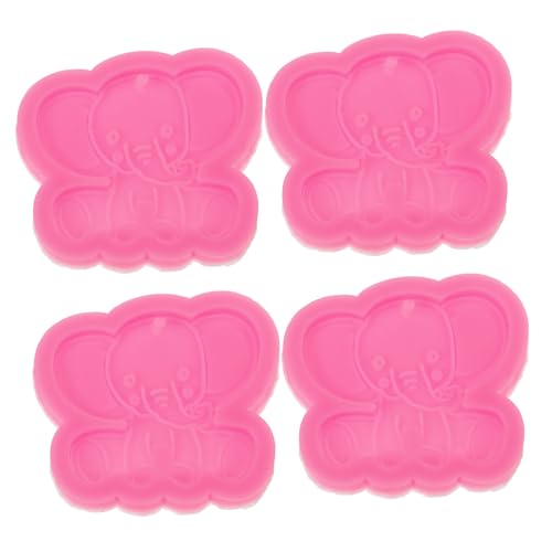 jojofuny 4 Teiliges Aromatherapie Anhängerform Set Schlüssel Weicher Schmuck Tragbare Anhängerformen Auto Aromatherapie Form Praktische Epoxidformen Silikon DIY Form Silikon Charm von jojofuny