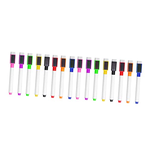 jojofuny 40 Stück Bunte Whiteboard Marker mit Magnet für Lehrer Büro und Zuhause Niedriggeruch Schnell Trocknend für Unterricht und Kreative Anwendungen von jojofuny
