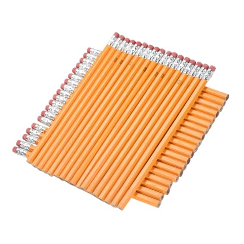 jojofuny 40 Stück Holzbleistifte Hb mit Radiergummi für Praktische Schreibhilfe für Schule und Freizeit jojofuny 40 Stück Holzbleistifte Hb mit Radiergummi für Praktische Schreibhilfe für Schule und Freizeit von jojofuny
