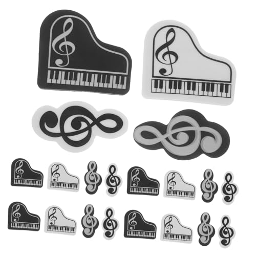 jojofuny 40 Stück Kleine Radiergummis Musiknoten und Klavierform Niedliche Radierer mit Weicher Textur Klassisches Design Ergonomisch und als Schulpreise für Kindergarten und Grundschule jojofuny 40 Stück Kleine Radiergummis Musiknoten und Klavierform Niedliche Radierer mit Weicher Textur Klassisches Design Ergonomisch und als Schulpreise für Kindergarten und Grundschule von jojofuny
