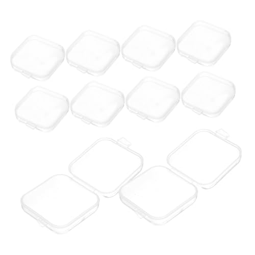 jojofuny 40 Stück Kleine Transparente Aufbewahrungsboxen für Schmuck und Ohrstöpsel Kompakte Schmuckkästchen Leicht zu Öffnende Mini Boxen zur Ordentlichen Aufbewahrung Kleiner Accessoires jojofuny 40 Stück Kleine Transparente Aufbewahrungsboxen für Schmuck und Ohrstöpsel Kompakte Schmuckkästchen Leicht zu Öffnende Mini Boxen zur Ordentlichen Aufbewahrung Kleiner Accessoires von jojofuny