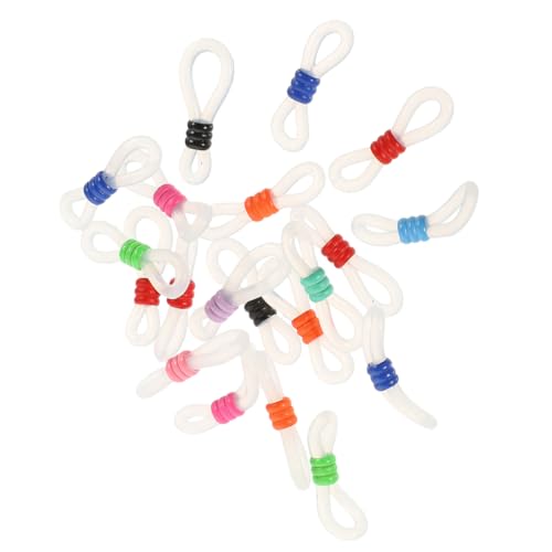 jojofuny 40 Stück Kutschanpassungsschnalle brillenhalter brillenkette brillenband Gummiband für Brillen DIY Schmuckzubehör Handwerksmaterialien DIY Schmuckmaterial DIY-Zubehör Kieselgel jojofuny 40 Stück Kutschanpassungsschnalle brillenhalter brillenkette brillenband Gummiband für Brillen DIY Schmuckzubehör Handwerksmaterialien DIY Schmuckmaterial DIY-Zubehör Kieselgel von jojofuny
