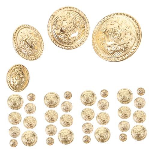 jojofuny 40 Stück Retro-Metallknöpfe Knopf runden Antiquität Kleidungsstück Anzüge Anzugverzierung Anzug zum Nähen von Knöpfen Knöpfe nähen Mantelknöpfe Tasten runde Knöpfe Golden jojofuny 40 Stück Retro-Metallknöpfe Knopf runden Antiquität Kleidungsstück Anzüge Anzugverzierung Anzug zum Nähen von Knöpfen Knöpfe nähen Mantelknöpfe Tasten runde Knöpfe Golden von jojofuny