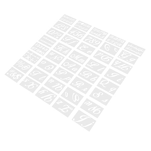 jojofuny 40 Stück Teiliges Malvorlagen Schablonen für Buchstaben Zahlen und Wiederverwendbare Pet Schablonen für Diy Wandgestaltung Bastelprojekte und Schularbeiten jojofuny 40 Stück Teiliges Malvorlagen Schablonen für Buchstaben Zahlen und Wiederverwendbare Pet Schablonen für Diy Wandgestaltung Bastelprojekte und Schularbeiten von jojofuny