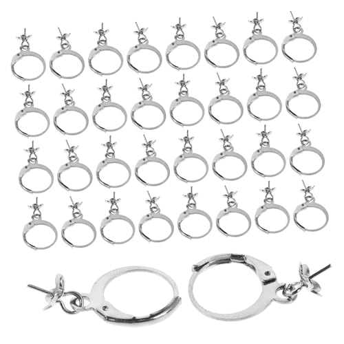 jojofuny 40 Stück Teiliges Runde Edelstahl-ohrhaken Lever Back mit Offener Schlaufe Französische Ohrbügel DIY Ohrschmuck Zubehör für Vielseitige Anlässe und Kreative Schmuckgestaltung jojofuny 40 Stück Teiliges Runde Edelstahl-ohrhaken Lever Back mit Offener Schlaufe Französische Ohrbügel DIY Ohrschmuck Zubehör für Vielseitige Anlässe und Kreative Schmuckgestaltung von jojofuny