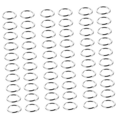 jojofuny 400 Stück Biegeringe Aus Zinklegierung Runde Schmuckverbinder Ringe Für Armbänder Ohrringe Schlüsselanhänger Halsketten Schmuckprojekte Zubehör jojofuny 400 Stück Biegeringe Aus Zinklegierung Runde Schmuckverbinder Ringe Für Armbänder Ohrringe Schlüsselanhänger Halsketten Schmuckprojekte Zubehör von jojofuny