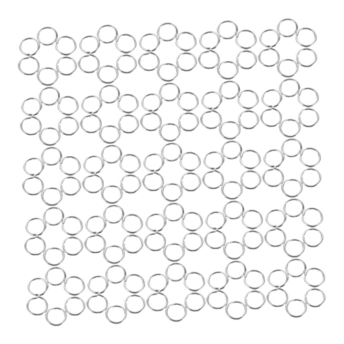 jojofuny 400 Stück Zinklegierungs Sprungringe Diy Schmuck Bastelverbinder für Armbänder Ohrringe Vielseitige Zubehörteile für Kreative Projekte jojofuny 400 Stück Zinklegierungs Sprungringe Diy Schmuck Bastelverbinder für Armbänder Ohrringe Vielseitige Zubehörteile für Kreative Projekte von jojofuny