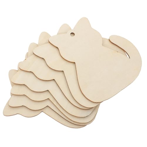 jojofuny 40Stücke Unvollendete Holzausschnitte Für Katzen DIY Robuste Holzscheiben Für Bastelprojekte Und Dekorationen Für Katzenliebhaber jojofuny 40Stücke Unvollendete Holzausschnitte Für Katzen DIY Robuste Holzscheiben Für Bastelprojekte Und Dekorationen Für Katzenliebhaber von jojofuny