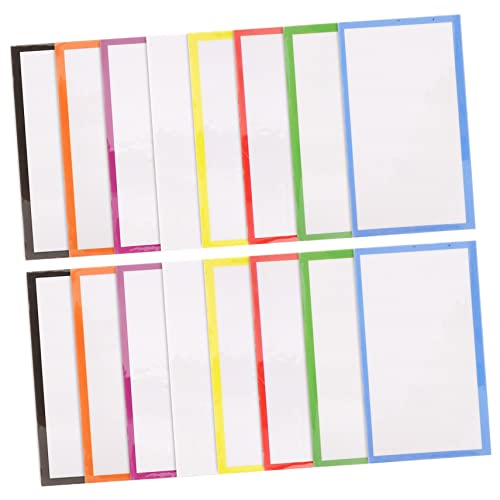 jojofuny 48 Stück Magnetische Beschreibbare Etiketten Wiederverwendbare Pet Magnetplaketten für Whiteboard und Klassenzimmer Flexibel Leicht Ablösbar für Notizen und Organisation jojofuny 48 Stück Magnetische Beschreibbare Etiketten Wiederverwendbare Pet Magnetplaketten für Whiteboard und Klassenzimmer Flexibel Leicht Ablösbar für Notizen und Organisation von jojofuny