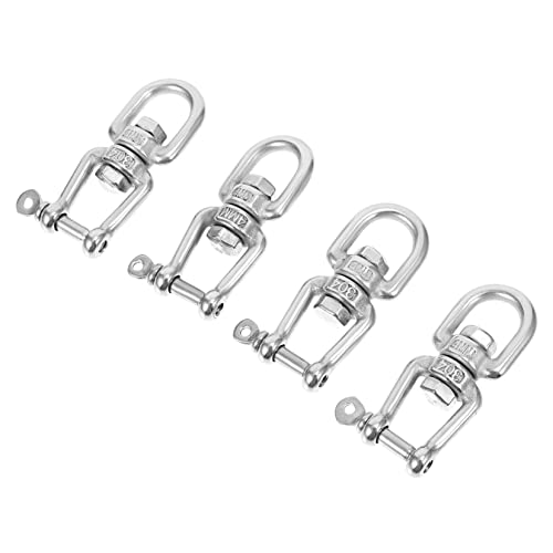 jojofuny 4Stücke Schwenkringe Langlebige Drehbare Ringe Für Hängesessel Schaukeln Und Dekorationen Praktische Lösung Für Vielseitige Anwendungen jojofuny 4Stücke Schwenkringe Langlebige Drehbare Ringe Für Hängesessel Schaukeln Und Dekorationen Praktische Lösung Für Vielseitige Anwendungen von jojofuny