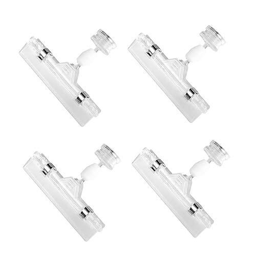 jojofuny 4Stücke Transparente Magnetische Preisschild Clips Etikettenhalter für Supermärkte und Einzelhandel Einfache Schildklemmen zur Produktpräsentation und Werbung von jojofuny