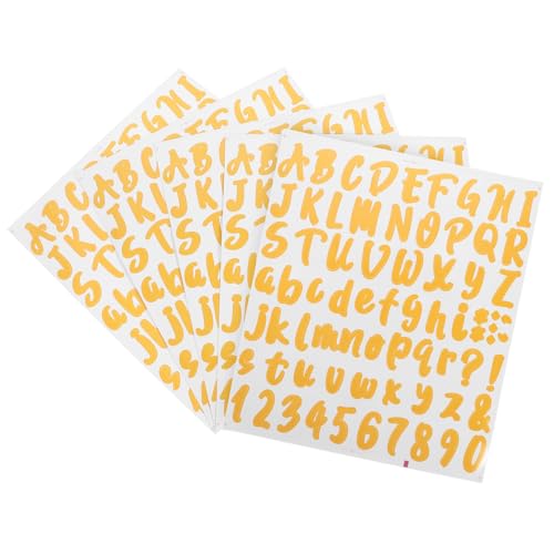 jojofuny 5 Blätter Selbstklebende Buchstaben und Zahlen Aufkleber aus Wetterfestem für Bastelprojekte Briefkastenbeschriftung Hausnummern und DIY Kennzeichnungen Vielseitig Einsetzbar jojofuny 5 Blätter Selbstklebende Buchstaben und Zahlen Aufkleber aus Wetterfestem für Bastelprojekte Briefkastenbeschriftung Hausnummern und DIY Kennzeichnungen Vielseitig Einsetzbar von jojofuny