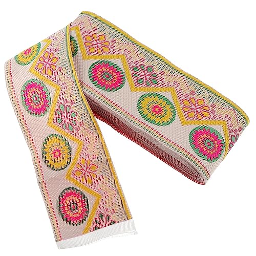 jojofuny 5 Cm Großes Spitzenband mit Stickerei und Blumenmuster Flexibler Stoff für Projekte Verzierungen für Kleidung. jojofuny 5 Cm Großes Spitzenband mit Stickerei und Blumenmuster Flexibler Stoff für Projekte Verzierungen für Kleidung. von jojofuny