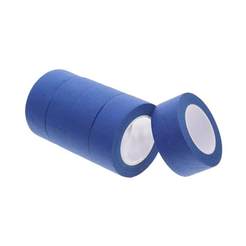 jojofuny 5 Rollen Abdeckband Doppelseitiges Klebeband Blaues Washi-tape Malerband Spannungsrissband Künstlerband Für Aquarellpapier Aufkleber Abklebeband Farbe Strukturiertes Papier von jojofuny
