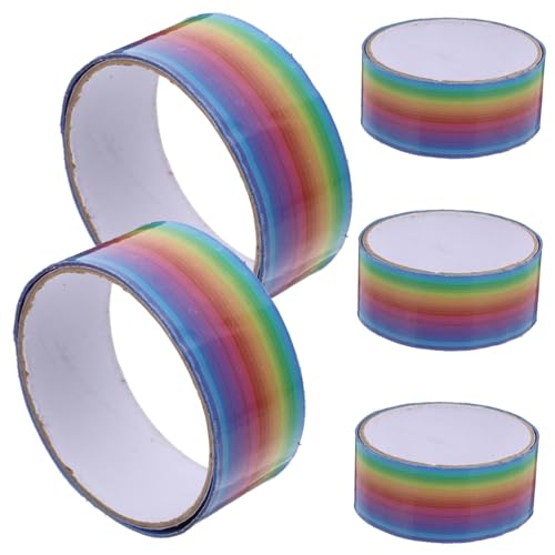 jojofuny 5 Rollen Bunte Sticky Ball Klebebänder Multifunktionale Dekompressionsbänder Selbstklebend für Diy Bastelprojekte Stressabbau und Geschenkverpackung jojofuny 5 Rollen Bunte Sticky Ball Klebebänder Multifunktionale Dekompressionsbänder Selbstklebend für Diy Bastelprojekte Stressabbau und Geschenkverpackung von jojofuny