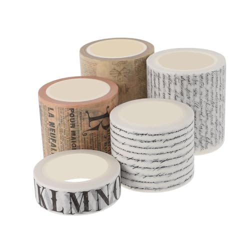 jojofuny 5 Rollen Retro Gothic Lettering Sticker für Dekorative Diy Projekte Geeignet für Schule Büro und Haushalt für Scrapbooking und Kreative Bastelarbeiten jojofuny 5 Rollen Retro Gothic Lettering Sticker für Dekorative Diy Projekte Geeignet für Schule Büro und Haushalt für Scrapbooking und Kreative Bastelarbeiten von jojofuny