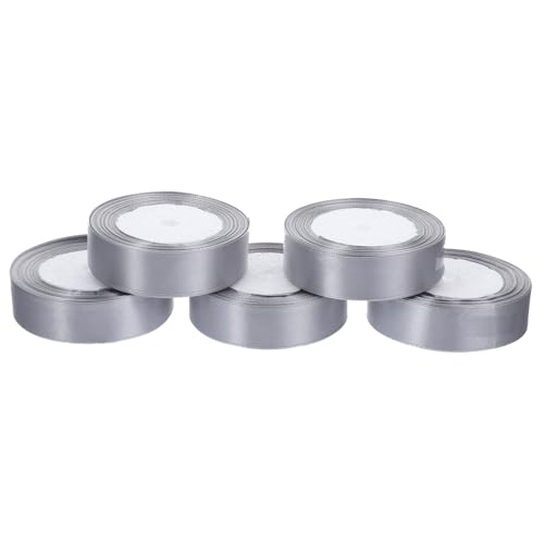 jojofuny 5 Rollen Satinbänder Geschenkband für DIY Basteln Blumen Verpackung Box Dekoration Party Hochzeit Handwerksband in Glatte Textur Leicht Zuschneidbar Vielseitig Verwendbar jojofuny 5 Rollen Satinbänder Geschenkband für DIY Basteln Blumen Verpackung Box Dekoration Party Hochzeit Handwerksband in Glatte Textur Leicht Zuschneidbar Vielseitig Verwendbar von jojofuny