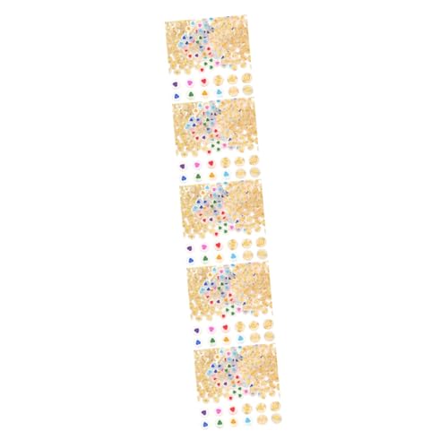 jojofuny 5 Sätze Acrylperlen Luminous Diy Bastelperlen Für Armbänder Und Halbtransparent Bunten Designs Herz Stern Goldmuster Für Schmuckprojekte 300 Stück * 5 jojofuny 5 Sätze Acrylperlen Luminous Diy Bastelperlen Für Armbänder Und Halbtransparent Bunten Designs Herz Stern Goldmuster Für Schmuckprojekte 300 Stück * 5 von jojofuny