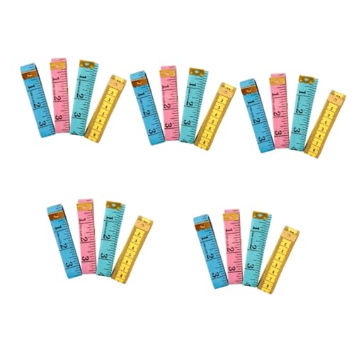 jojofuny 5 Sätze Altes Maßband Körpermaßband Kleidung Maßband Für Körper Nähen Nähband Stoffmessband Weiches Maßband Stoffband Messung Pvc-kunststoff 4 Stück * 5 jojofuny 5 Sätze Altes Maßband Körpermaßband Kleidung Maßband Für Körper Nähen Nähband Stoffmessband Weiches Maßband Stoffband Messung Pvc-kunststoff 4 Stück * 5 von jojofuny