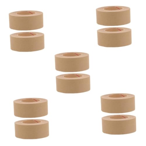 jojofuny 5 Sätze Aquarellband Wasseraktiviertes Klebeband Doppelseitiges Teppichklebeband Luft Aufhängung Bilder Bildaufhängungen Dichtungsband Aus Papier Packband Aus Papier 2 Rollen * 5 von jojofuny