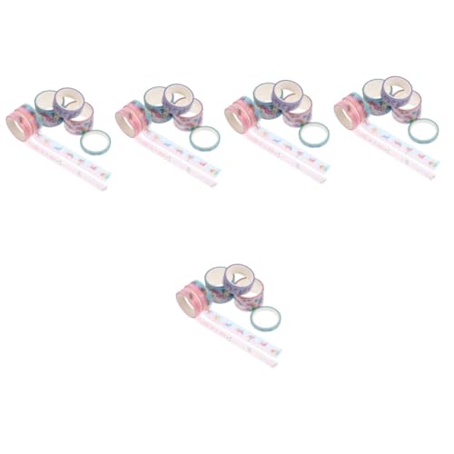 jojofuny 5 Sätze Einhorn Klebebänder Bedruckte Papierklebebänder Für Scrapbooking Diy Und Tagebuch Dekoration Einfach Zuschneidbar Und Vielseitig Einsetzbar 6 Rollen * 5 von jojofuny