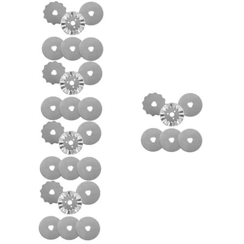 jojofuny 5 Sätze Ersatz Rotationsklingen Multi Näh Rotationsschneider Und Mattenkörnung Kleine Runde Rotationsschneider Teileschneider Papier Rotationsschneider 6 Stück * 5 jojofuny 5 Sätze Ersatz Rotationsklingen Multi Näh Rotationsschneider Und Mattenkörnung Kleine Runde Rotationsschneider Teileschneider Papier Rotationsschneider 6 Stück * 5 von jojofuny